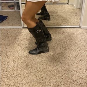High boot black